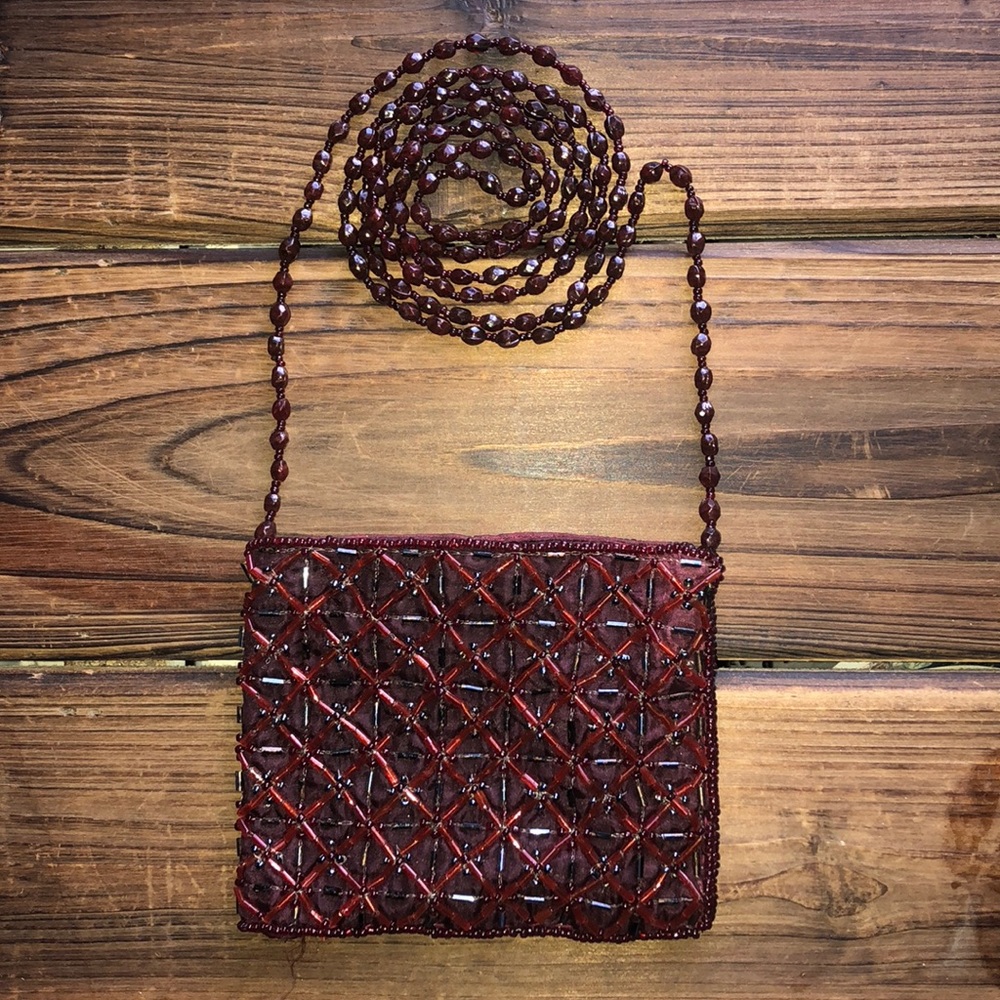 BEAD & SEQUIN COCKTAIL PURSE 💼